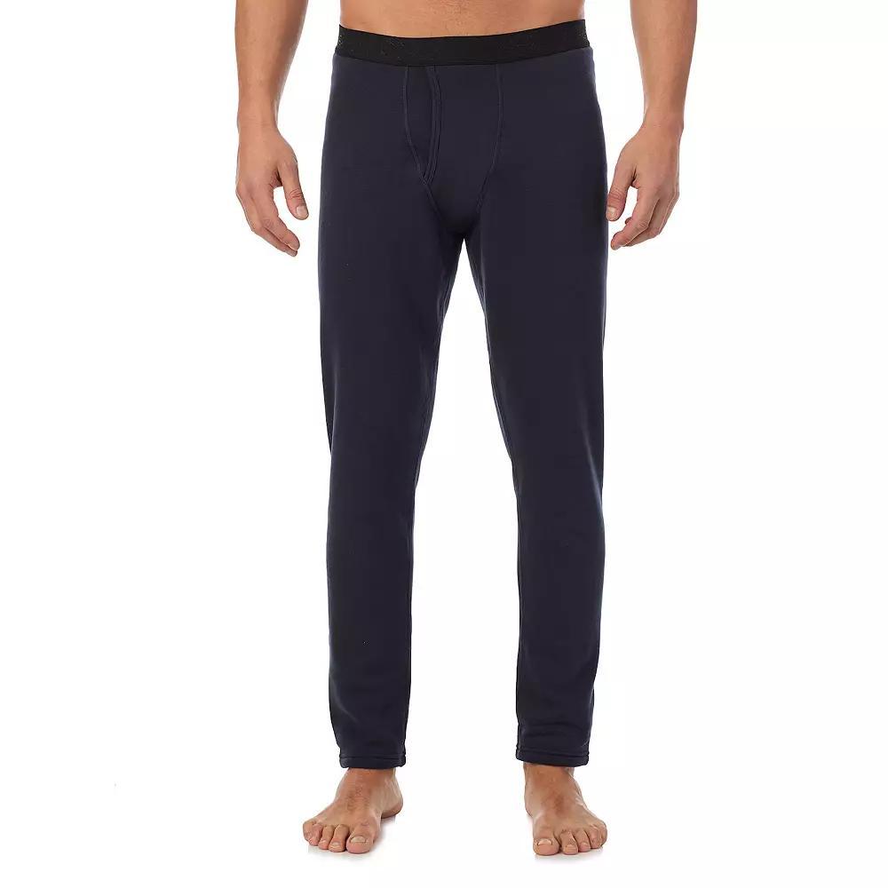 Mens Cuddl Duds Heavyweight ThermaBlend Performance Base Layer Pants Navy Grey Product Image