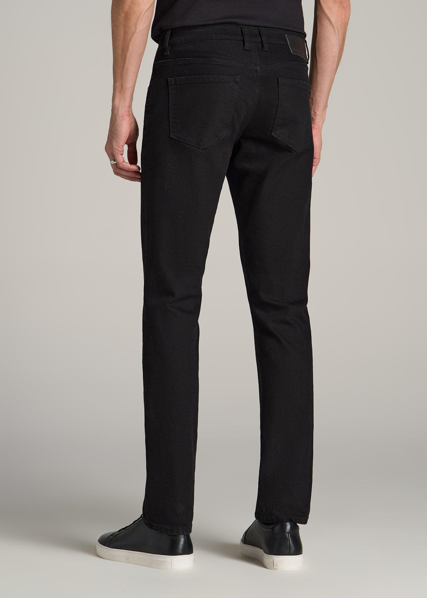 Carman TAPERED Jeans for Tall Men in True Black Product Image