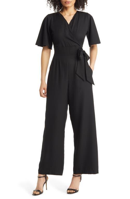 Womens Charisma Crepe Wide-Leg Jumpsuit Product Image