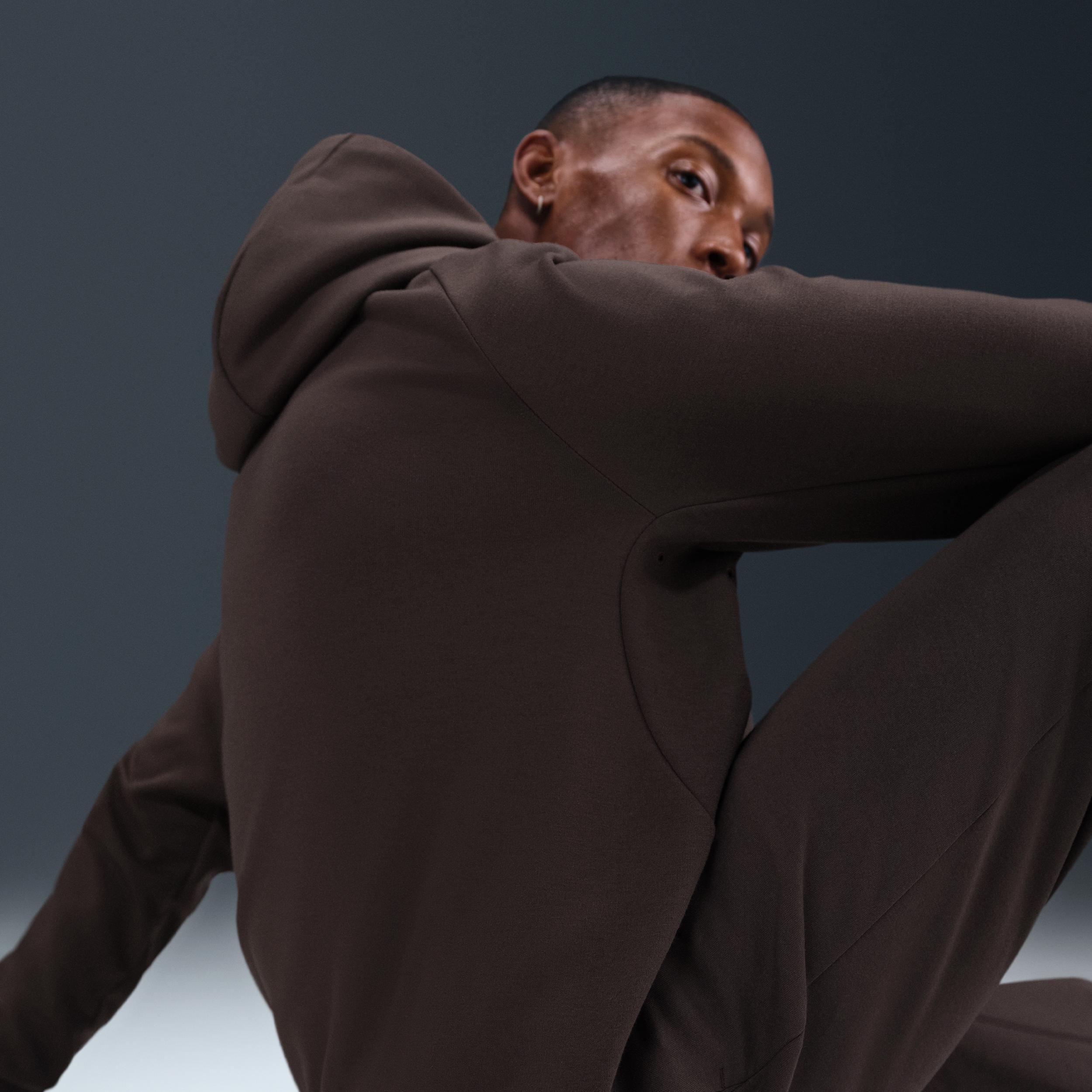 Nike Men's Primary Fleece Dri-FIT UV Full-Zip Performance Hoodie Product Image