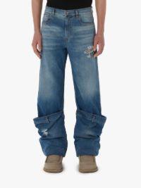 BUCKET DENIM JEANS in blue | JW Anderson US  Product Image