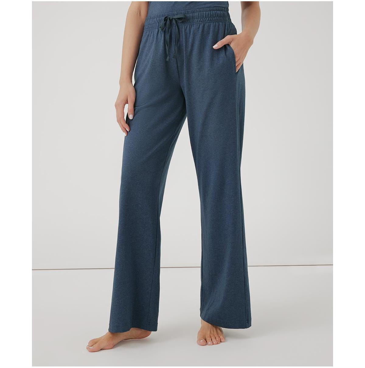 Women's French Navy Heather Cool Stretch Lounge Pant S Product Image