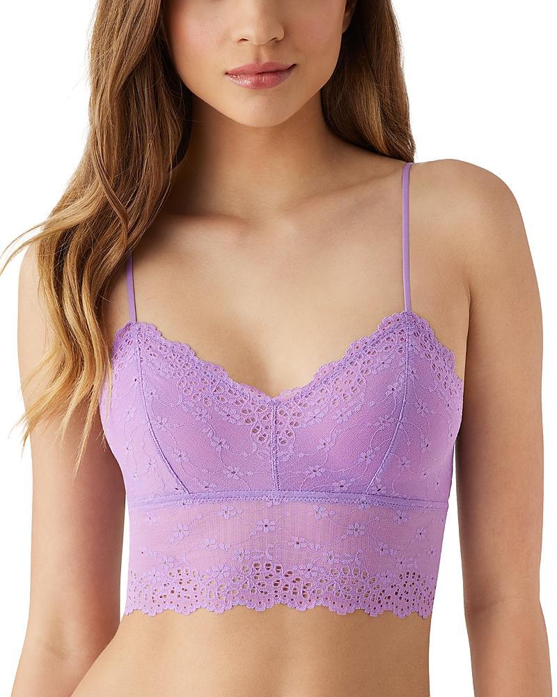 b.temptd by Wacoal Inspired Eyelet Longline Bralette Product Image