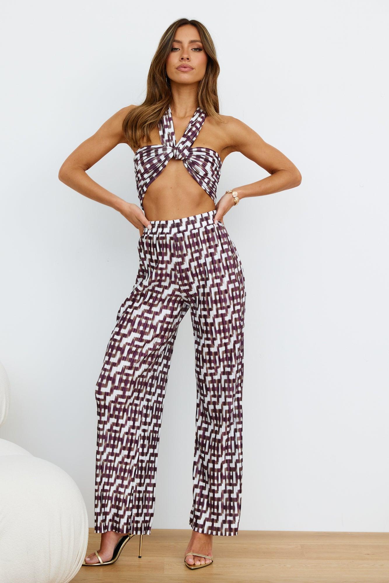 Loveline Crop Top Brown Product Image