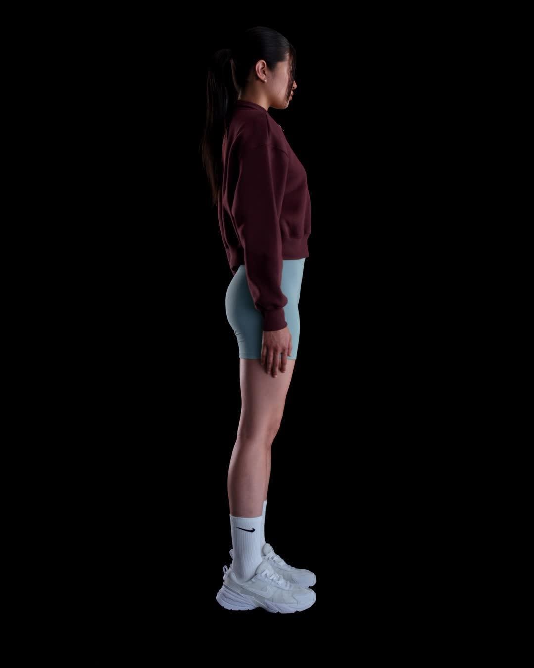 Women's Nike Sportswear Phoenix Fleece 1/4-Zip Cropped Sweatshirt Product Image