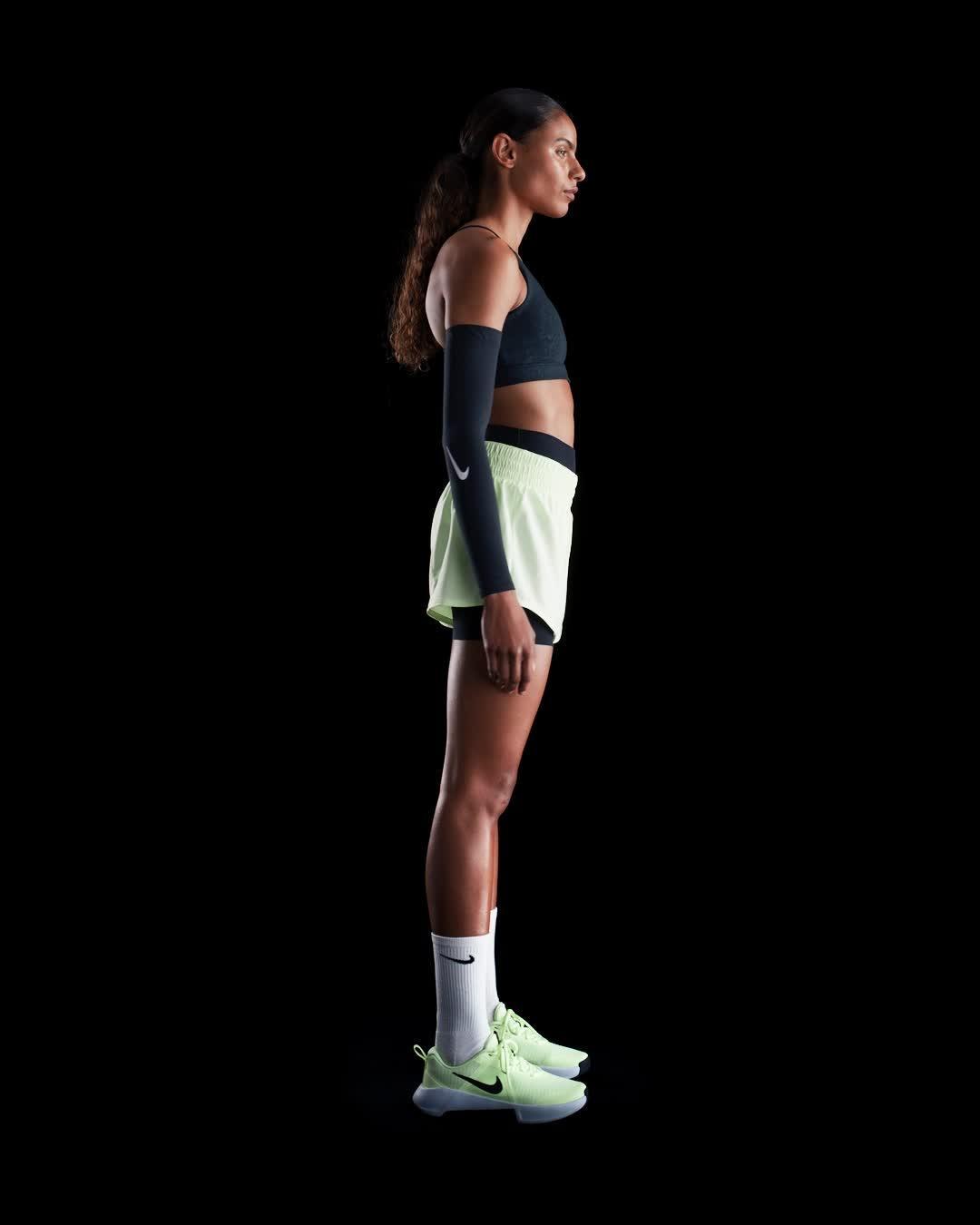Nike Women's Indy Light Support Padded Floral Sports Bra Product Image