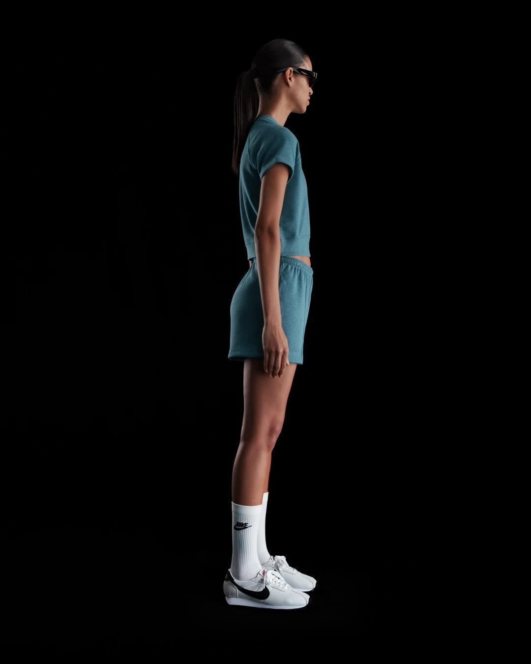 Nike Sportswear Chill Terry Women's Short-Sleeve French Terry Top Product Image