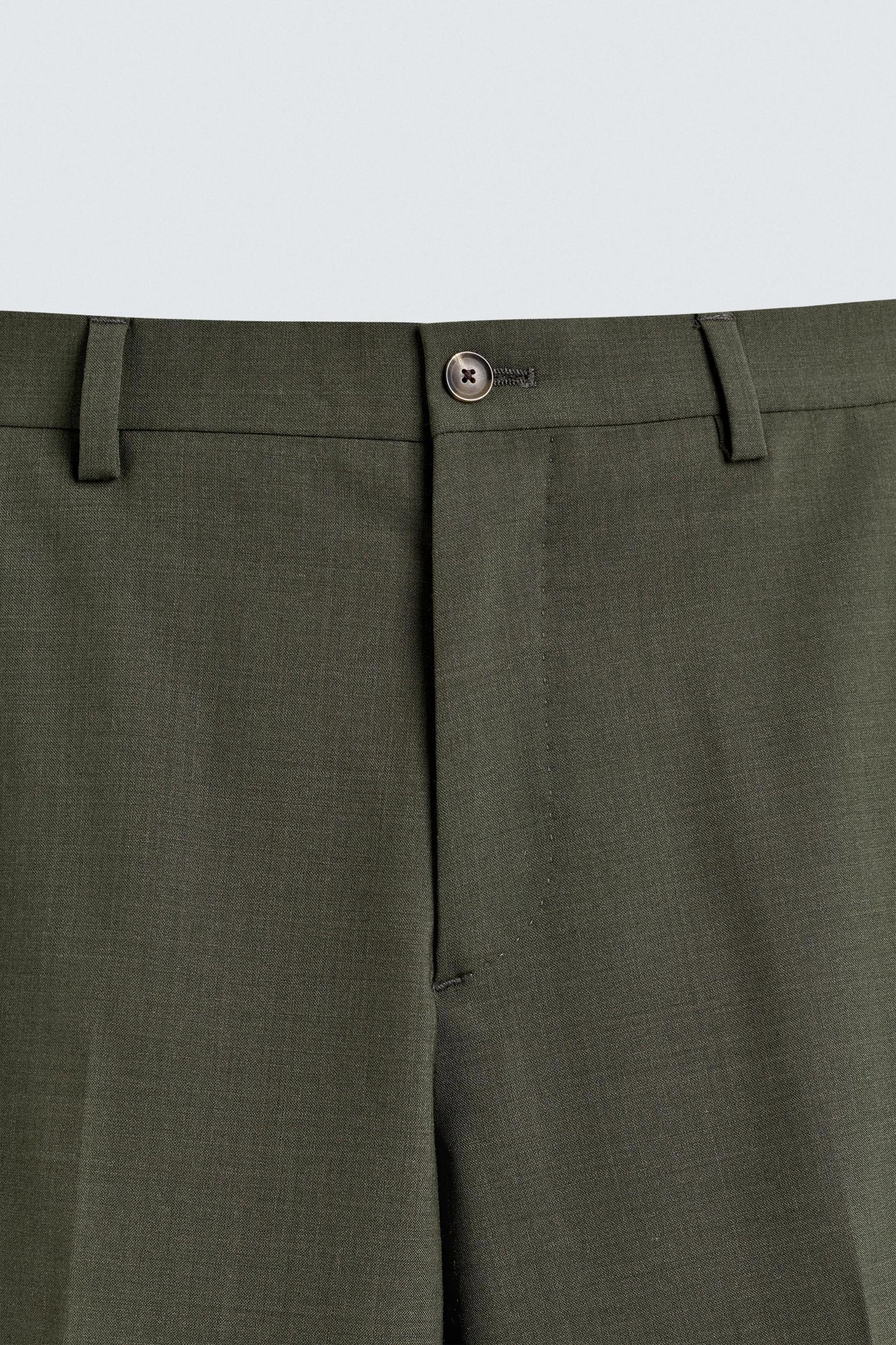 WOOL SUIT PANTS Product Image