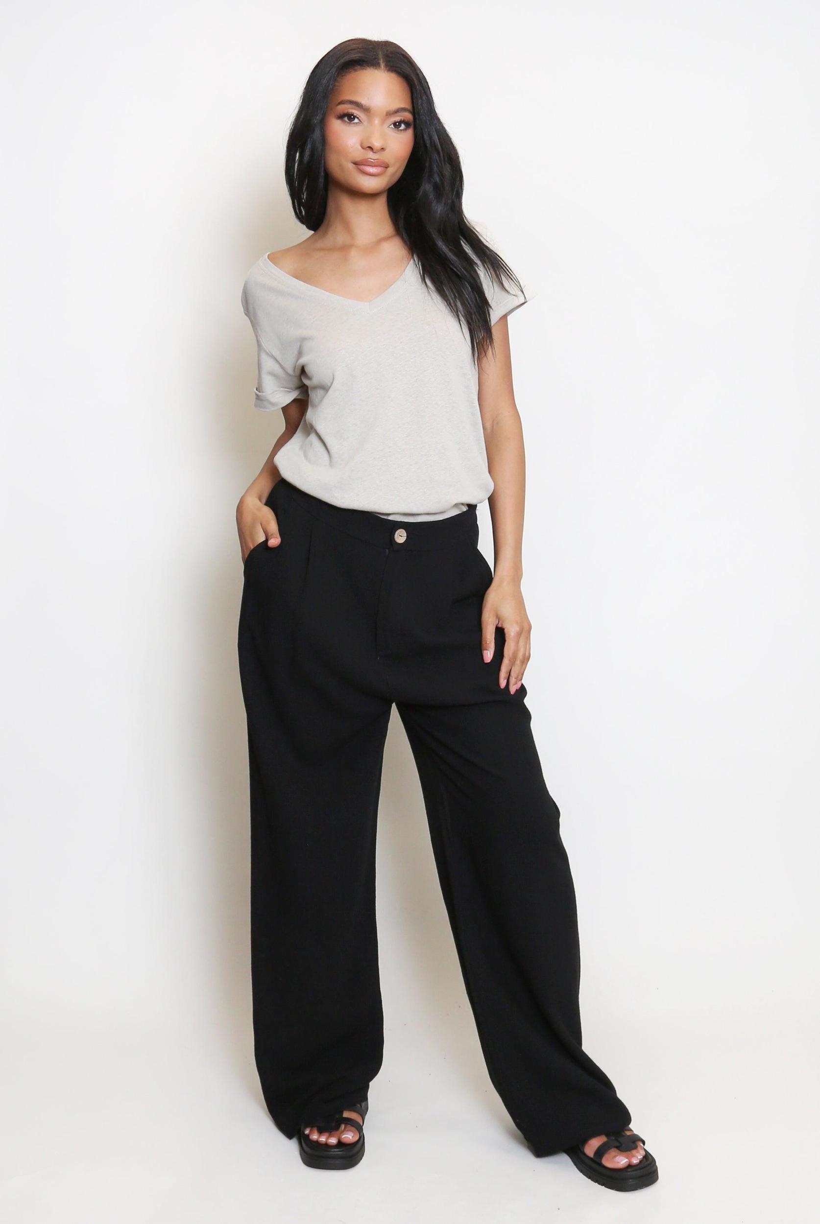 HARTLEY LINEN TROUSER Product Image