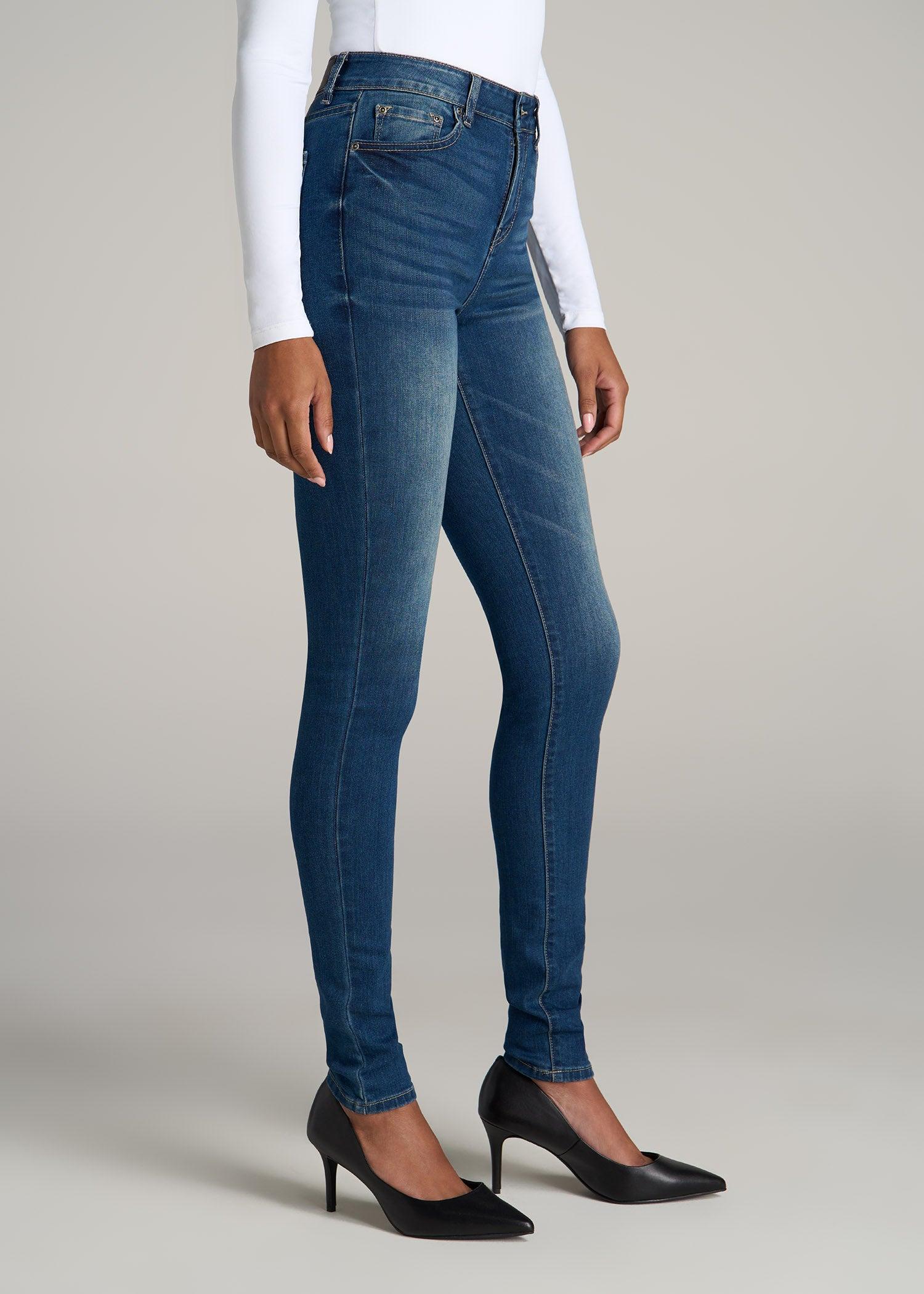 Georgia HIGH RISE SKINNY Tall Women's Jean in Classic Blue Product Image