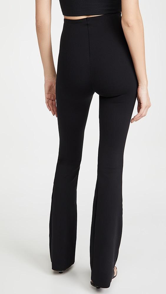 Commando Neoprene Flared Leggings | Shopbop Product Image