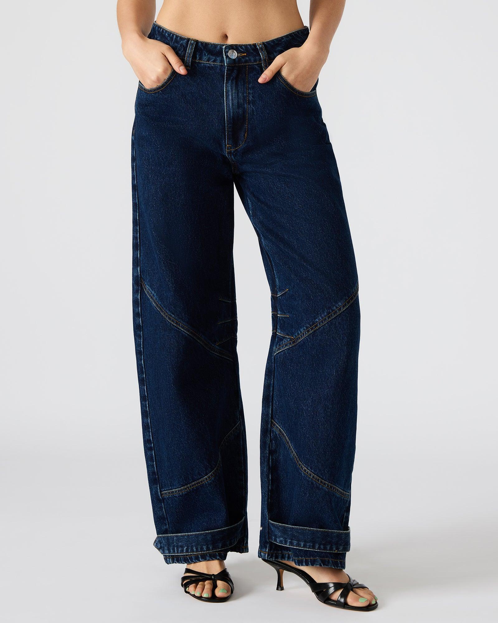 TRE DARK WASH JEAN Female Product Image