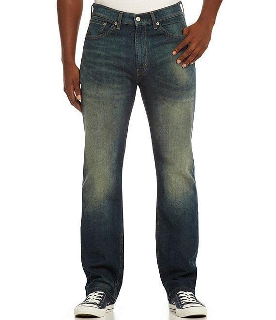 Levi's® 505 Stretch Straight Regular Fit Jeans Product Image