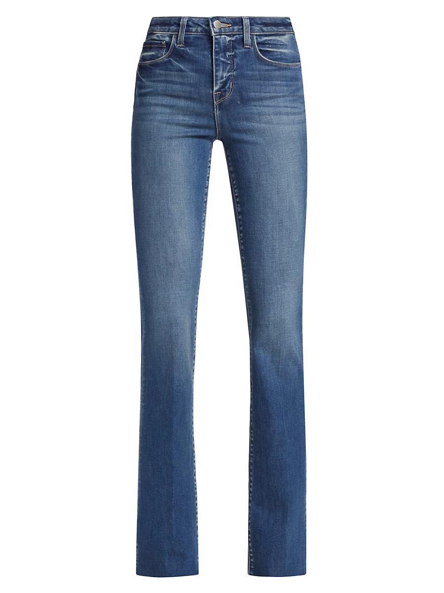 LAgence Ruth High Rise Straight Jeans in Cambridge Product Image