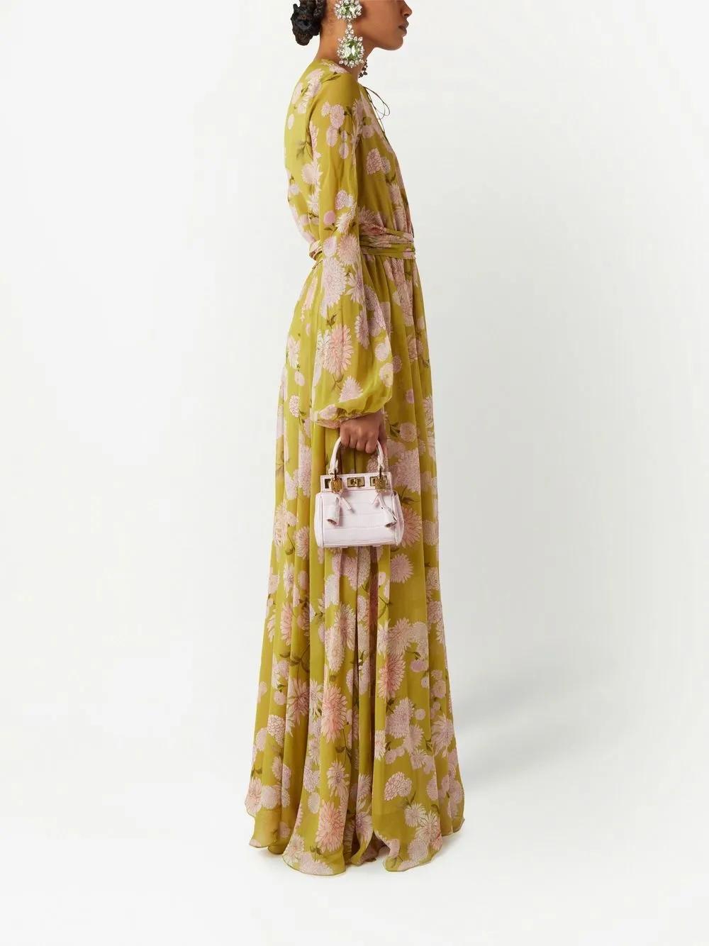 floral-print maxi dress Product Image