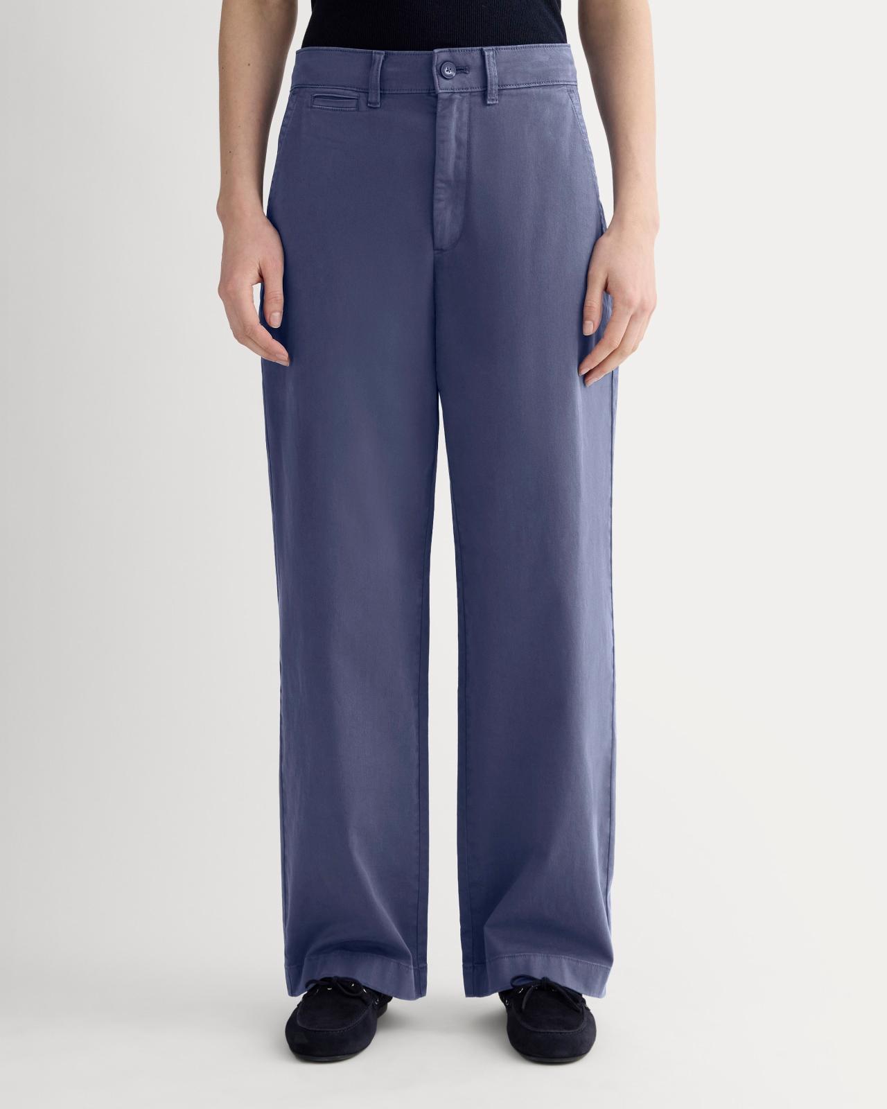 Womens Wide-Leg Chino by Everlane Size 0 Product Image