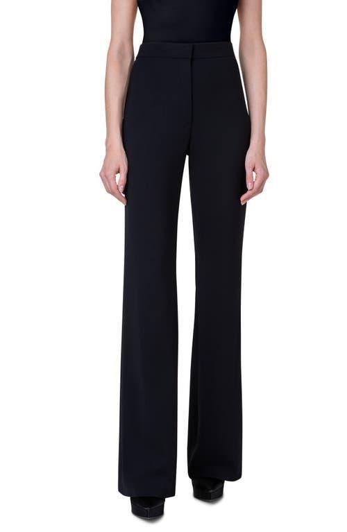 Courtney Wool Crepe Bootcut Pants Product Image