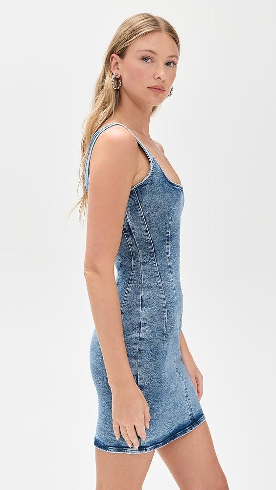 Good American Denim Shift Dress | Shopbop Product Image