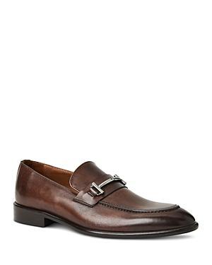 Mens Sante Double-Gore Leather Bit Loafers Product Image