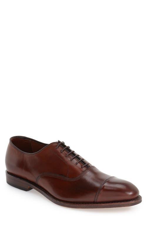 Allen-Edmonds Mens Park Avenue Cap-Toe Leather Dress Oxfords Product Image