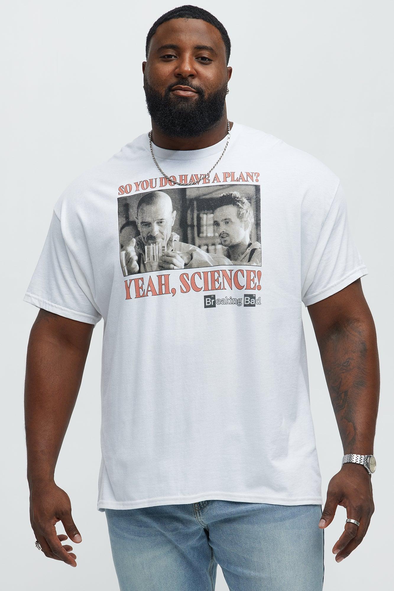 Breaking Bad Yeah Science Short Sleeve Tee - White Male Product Image
