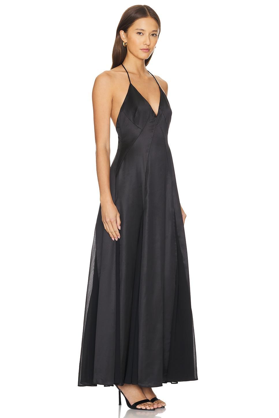 Dreaming Maxi Dress Line & Dot Product Image