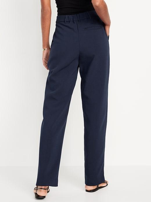 Extra High-Waisted Relaxed Slim Taylor Pants Product Image