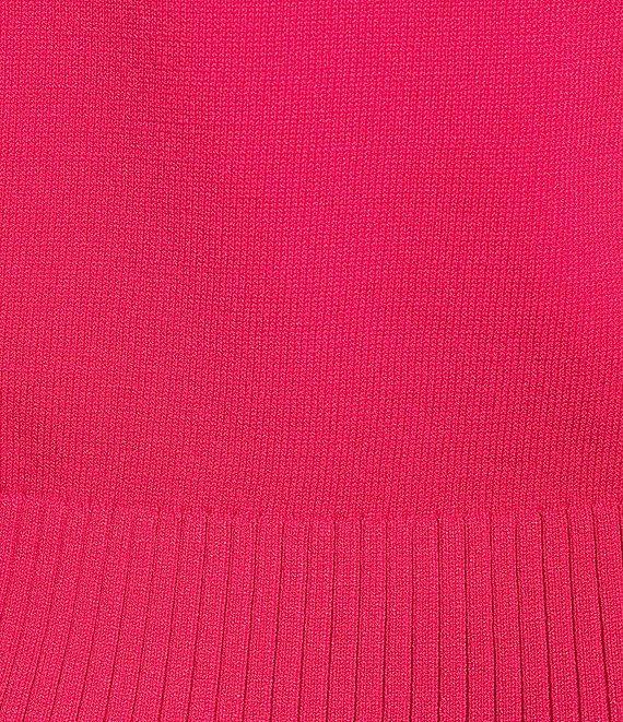KARL LAGERFELD PARIS Crew Neck Sleeveless Sweater Tank Product Image