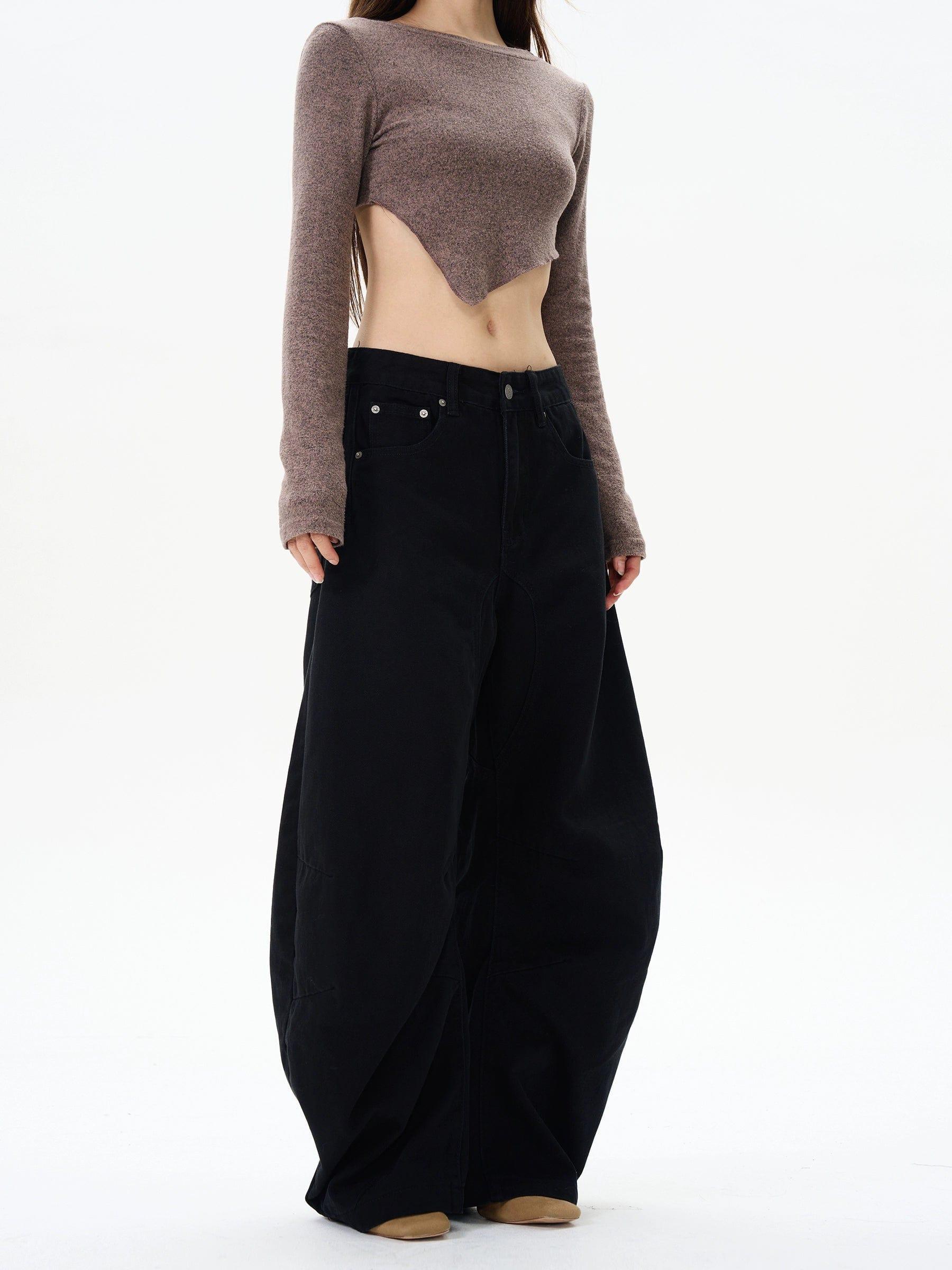 RT No. 12137 SCIMITAR BAGGY JEANS Product Image