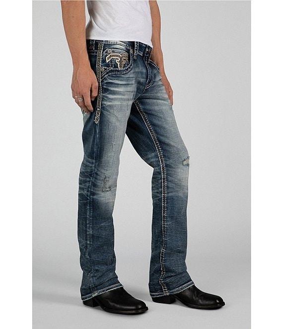 Rock Revival Xander Straight Leg Jeans Product Image