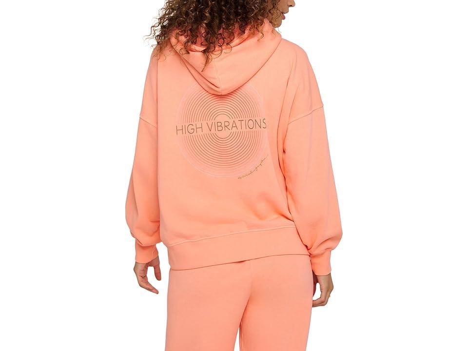 Spiritual Gangster High Vibrations Easy Hoodie (Neon ) Women's Sweatshirt Product Image