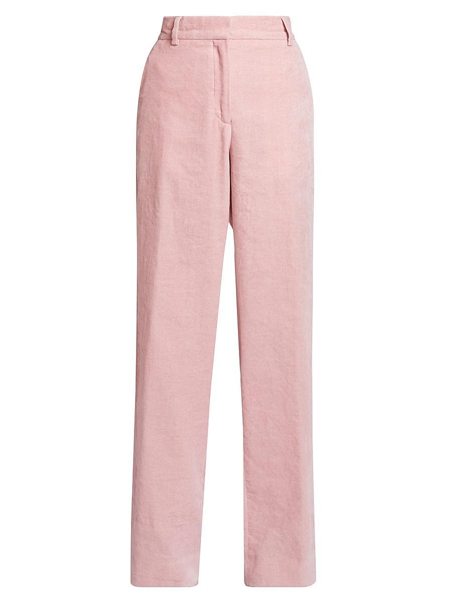 Womens Paxy Washed Cotton Pants Product Image
