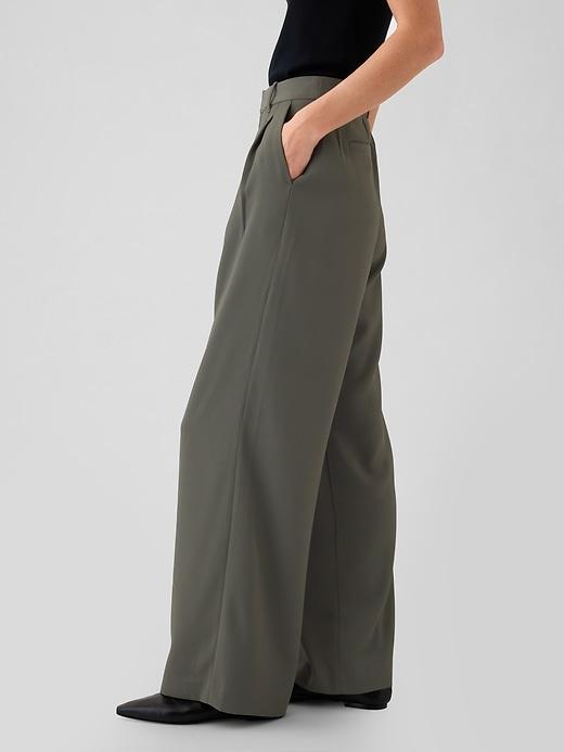 365 High Rise Pleated Trousers Product Image