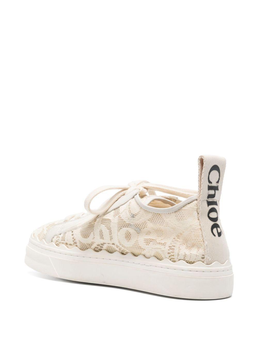Lauren lace-detail sneakers Product Image