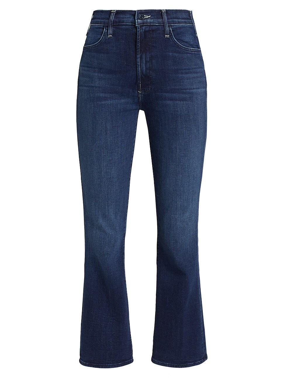 Mother The Hustler High Rise Ankle Flare Jeans in Heirloom Product Image