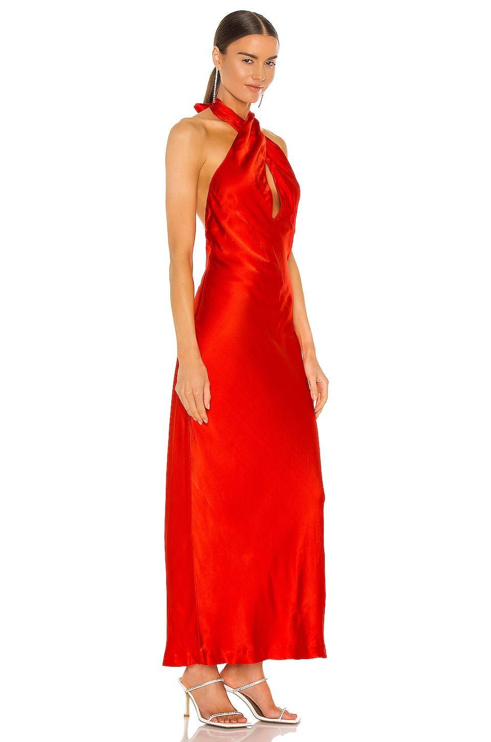Claudia Bias Cut Dress Bardot Product Image