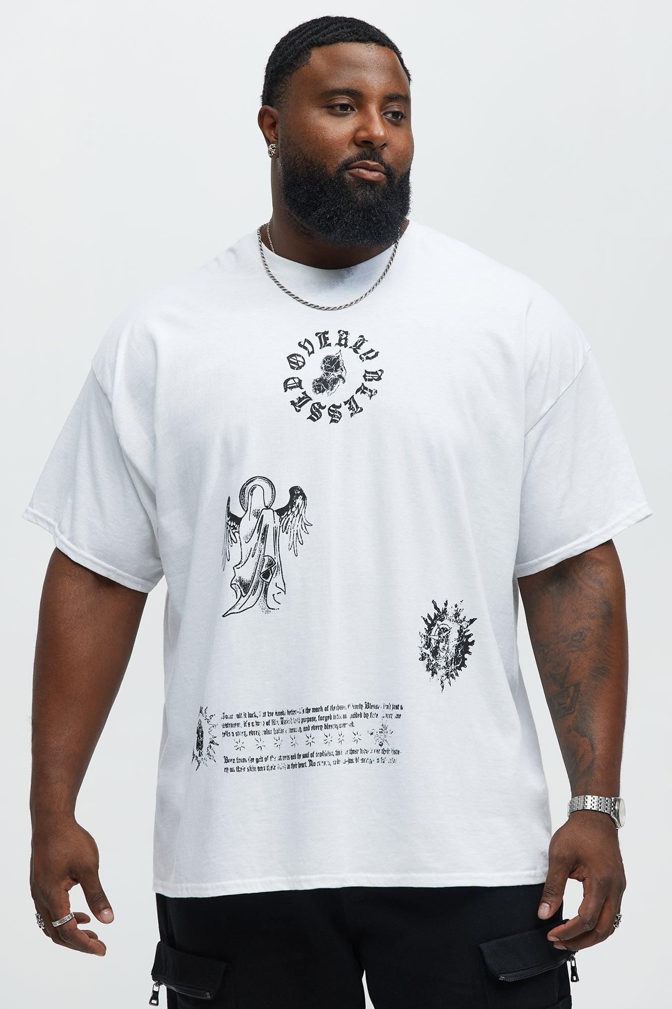 Blessed Worldwide Oversized Short Sleeve Tee - White Product Image
