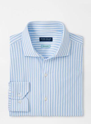 Peter Millar Mens Soren Excursionist Flex Sport Shirt | Color: Blue Frost | Size: XXL Product Image
