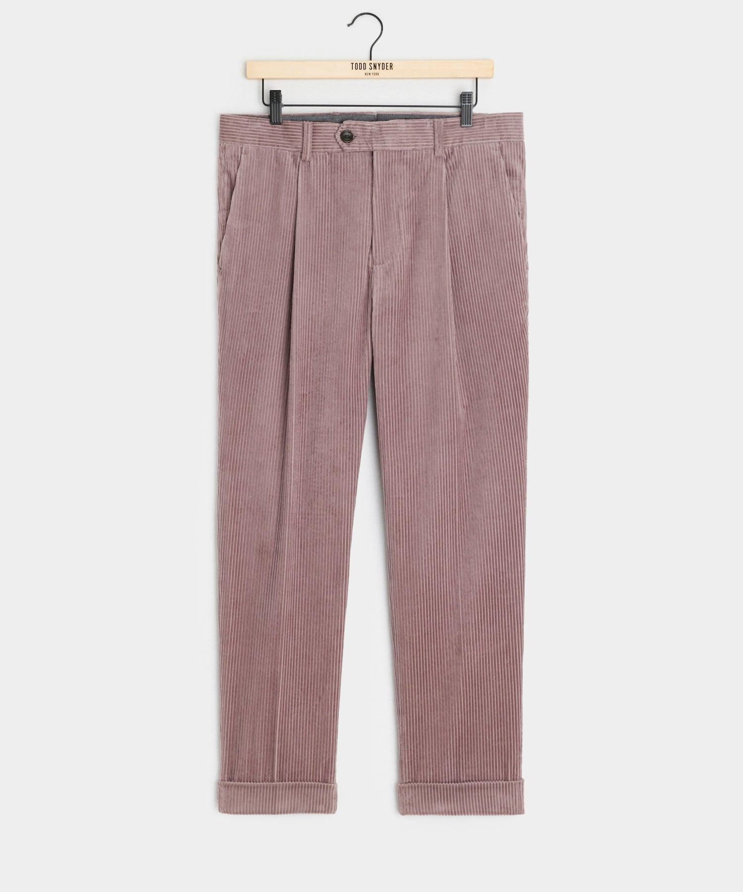 Italian Wide Wale Corduroy Madison Trouser Product Image