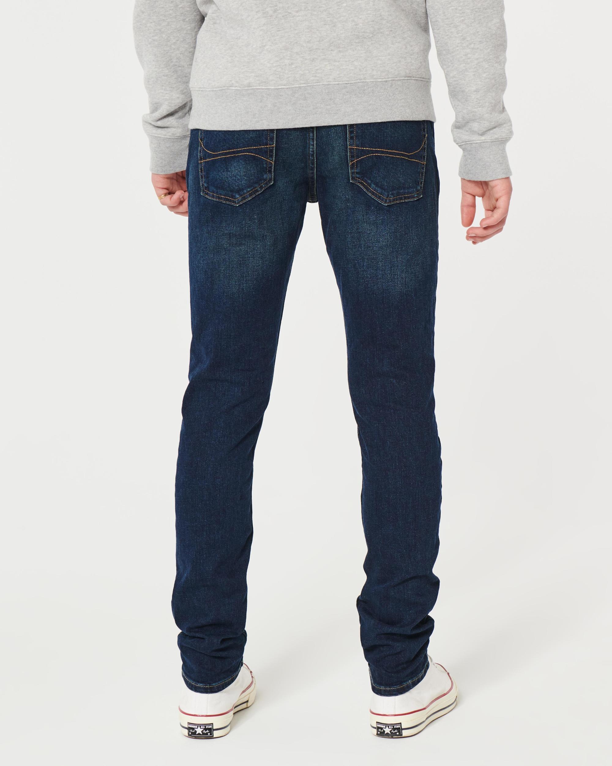 Dark Wash Skinny Jeans Product Image