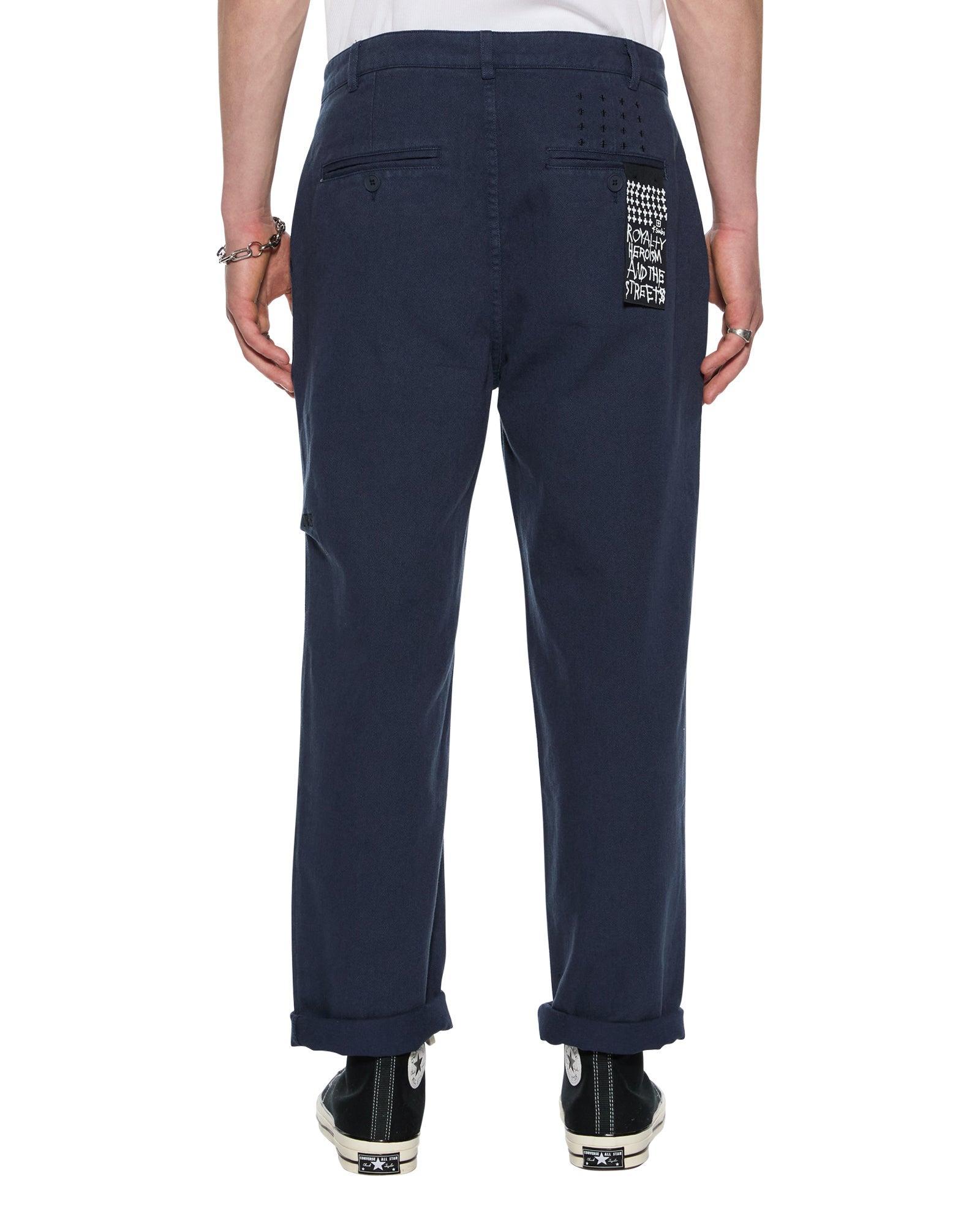 RIVAL CHINO TROUSER NAVY Male Product Image