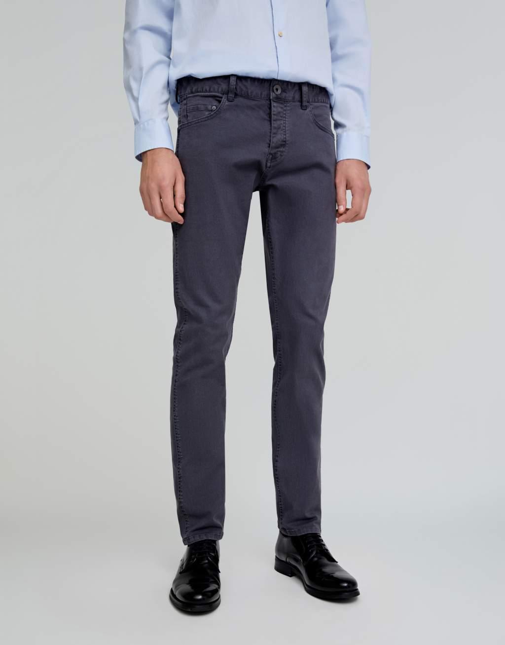 Scalpers slim pants in navy Product Image