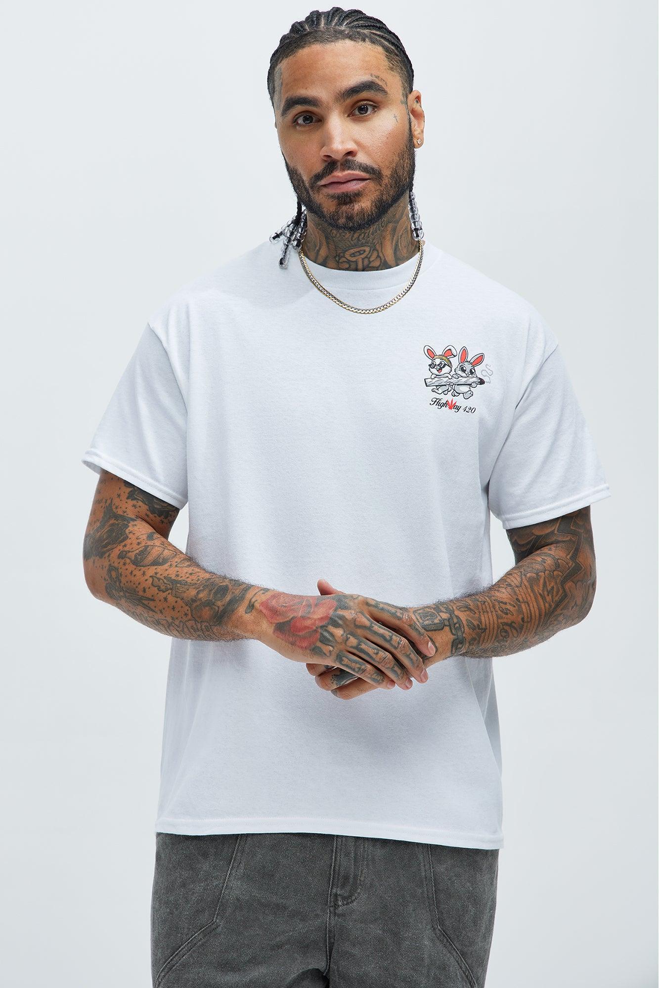 Blaze All Day Short Sleeve Tee - White Product Image