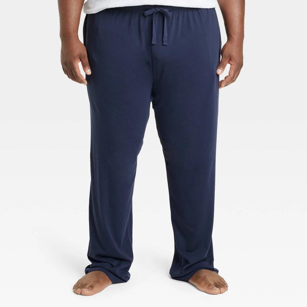 Men's Cotton Modal Knit Pajama Pants - Goodfellow & Co™ Black XL Product Image