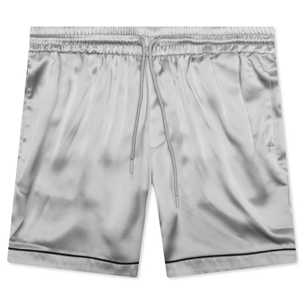Jean Silk Short - Silver Male Product Image
