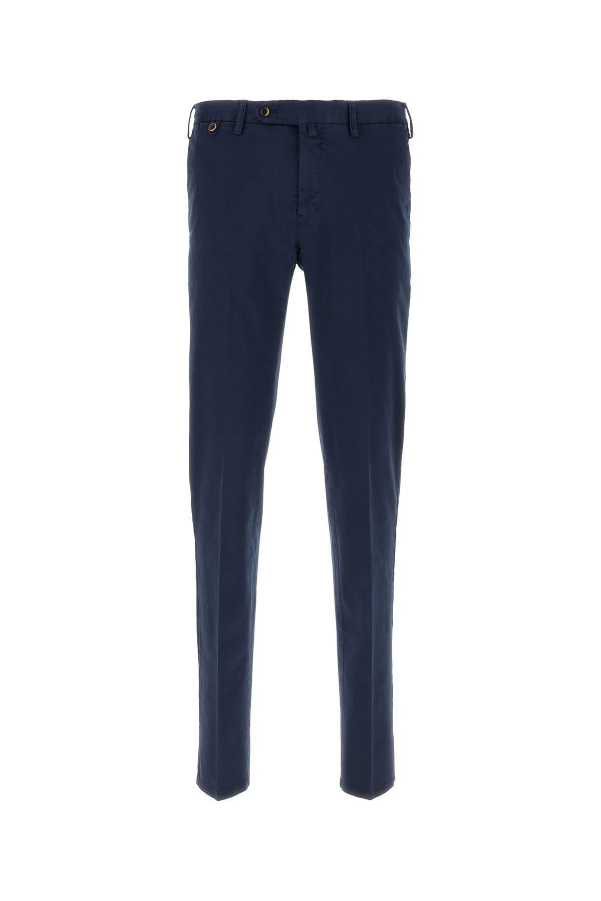 PT TORINO Tailored Pressed-crease Trousers In Black Product Image