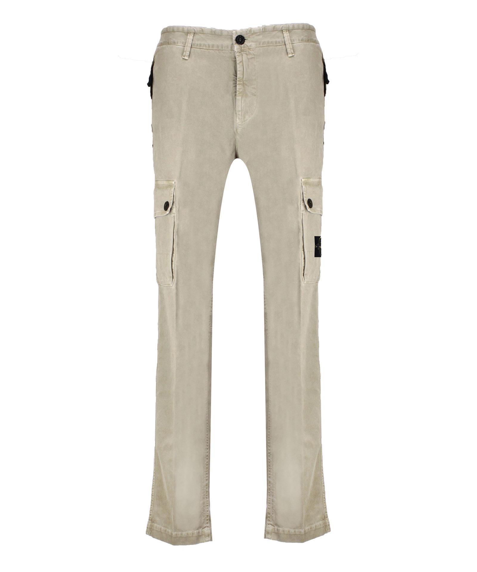 STONE ISLAND Jeans In Beige Product Image