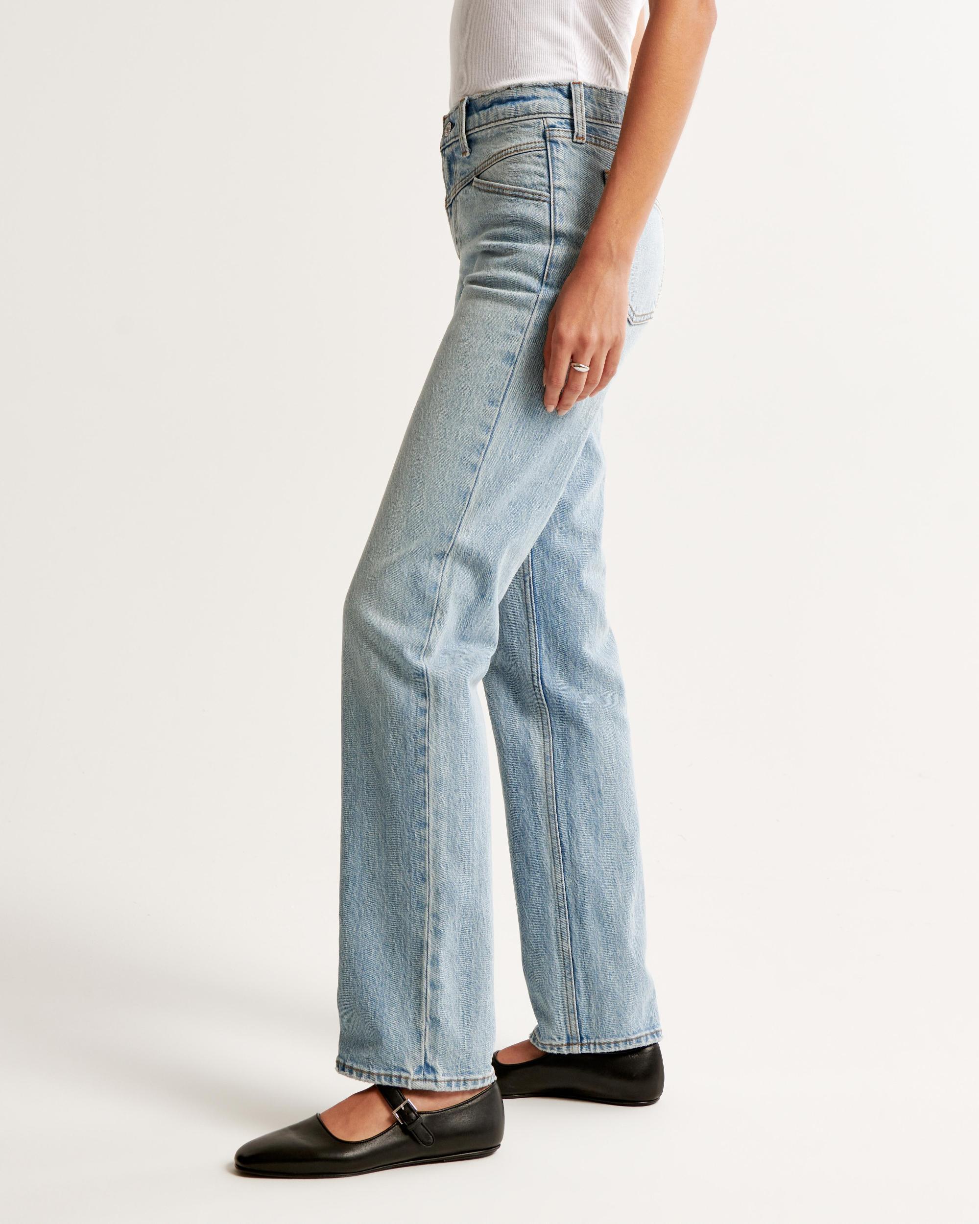 Mid Rise 90s Straight Jean Product Image