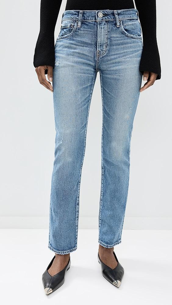MOUSSY VINTAGE Linden Slim Straight Jeans | Shopbop Product Image