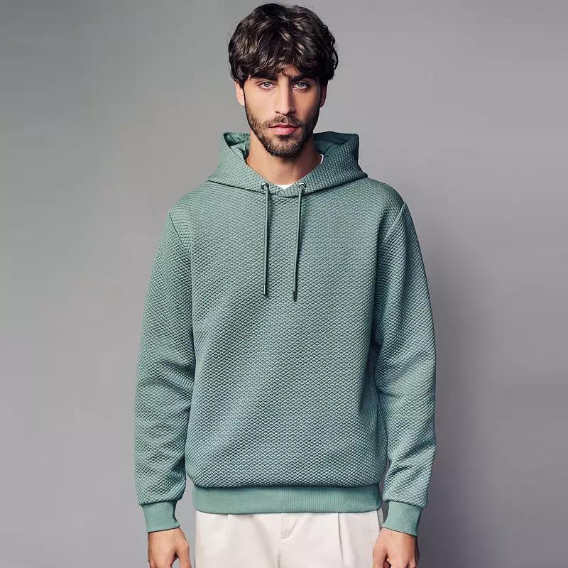 Mens NEXT Diamond Textured Hoodie Product Image